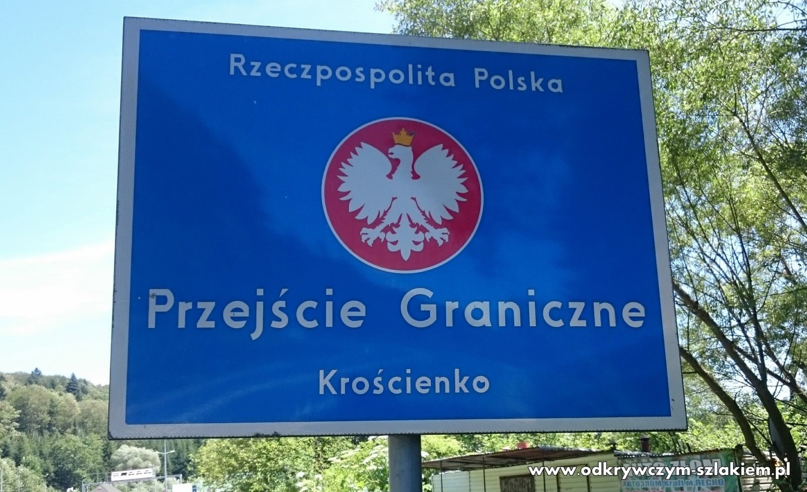 Granica polsko-ukraińska w Krościenku