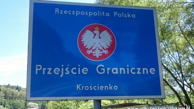 Granica polsko-ukraińska w Krościenku
