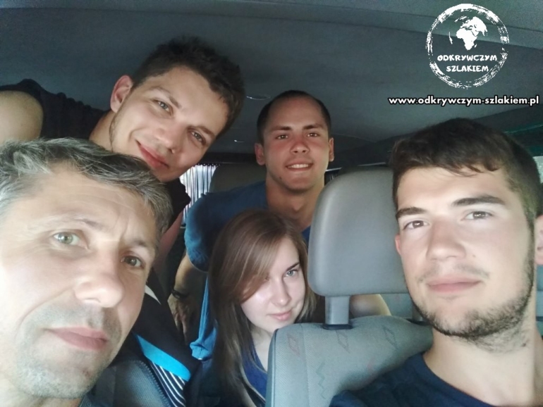 Autostop na Ukrainie w 4 osoby
