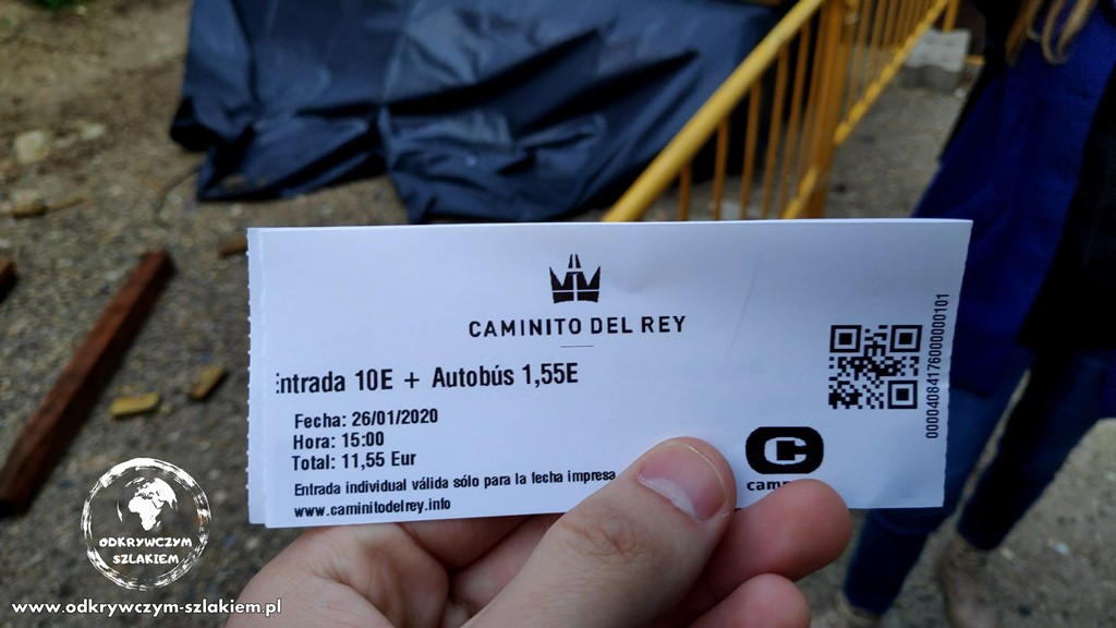 Bilet - Caminito del Rey