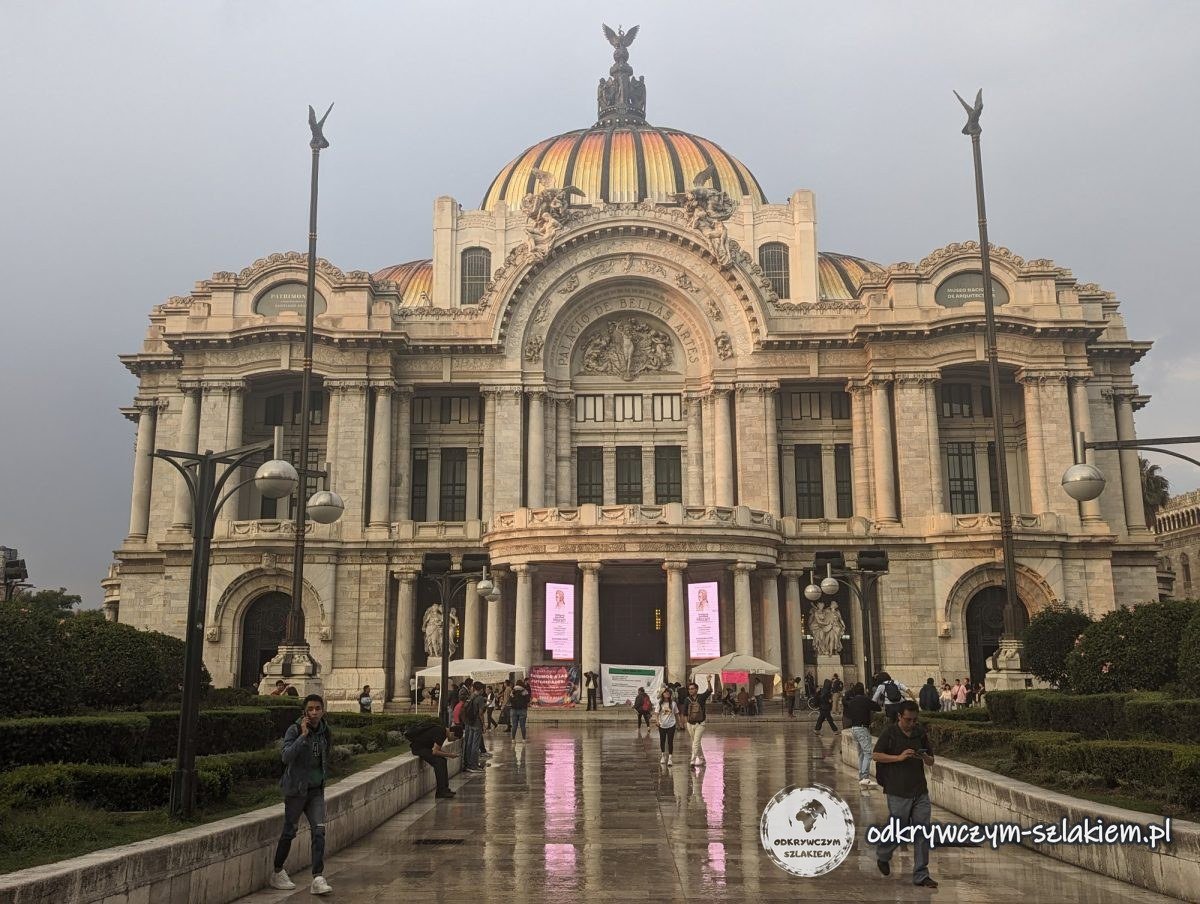 Pałac Sztuk Pięknych (Palacio de Bellas Artes) w Mexico City