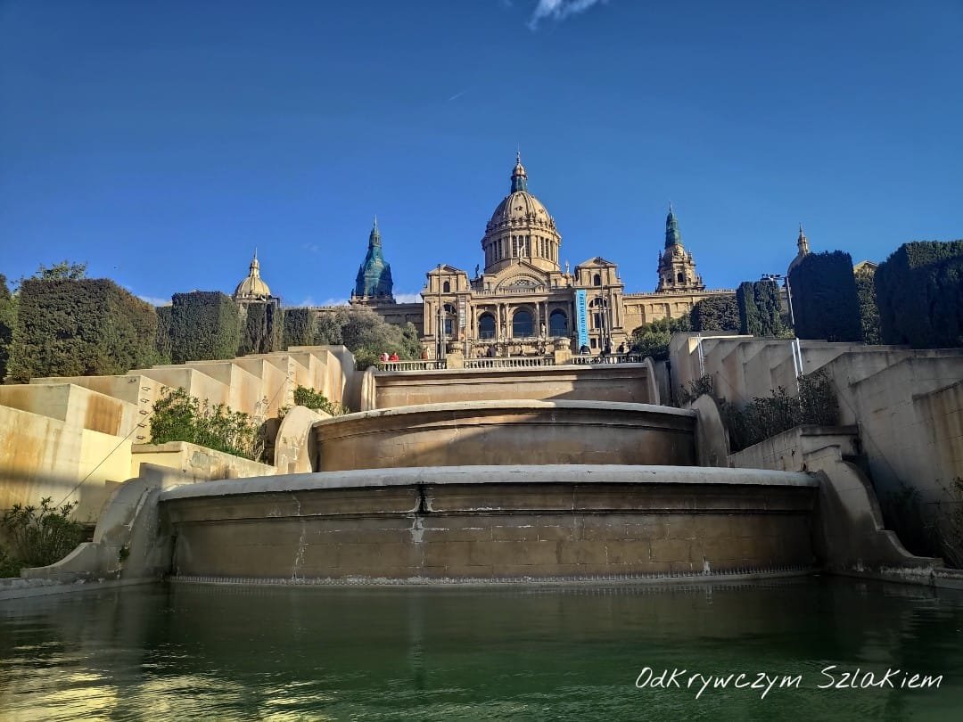 Muzeum Narodowe Sztuki Katalonii na wzgórzu Montjuïc