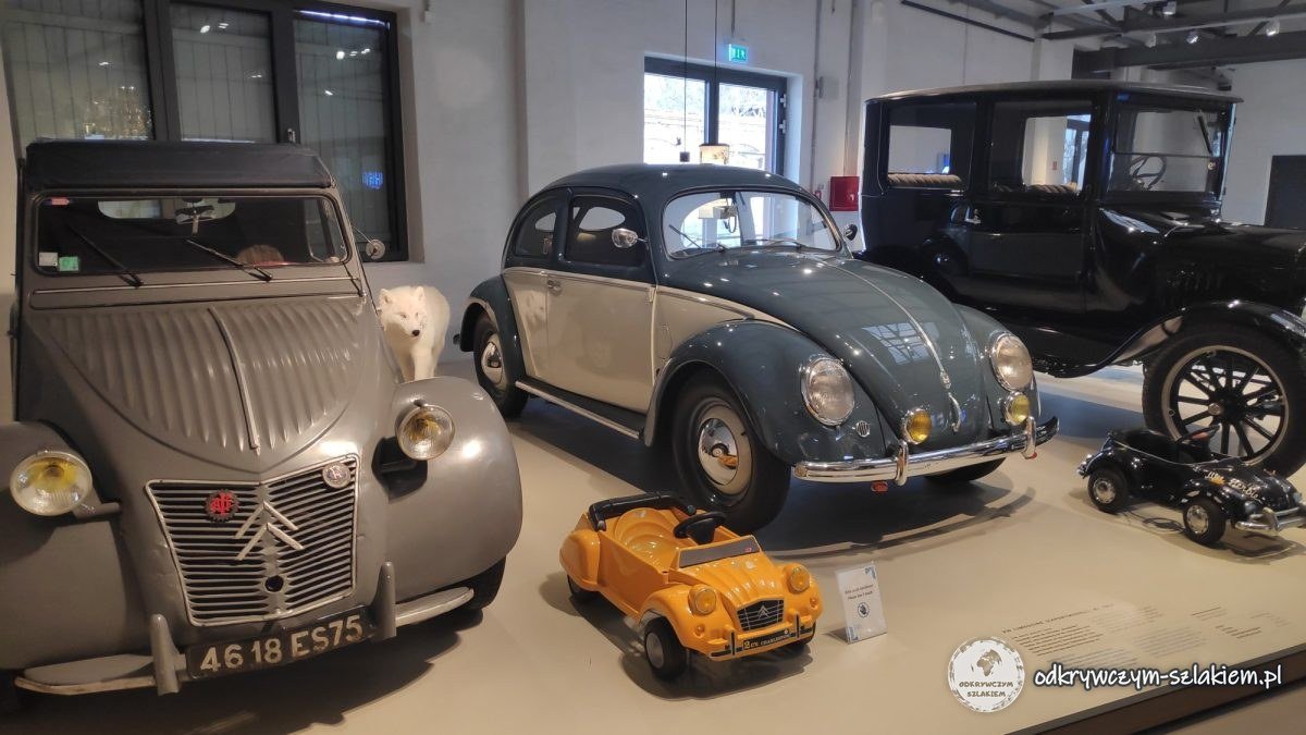 Citroën 2CV i Volkswagen Garbus w Muzeum Techniki