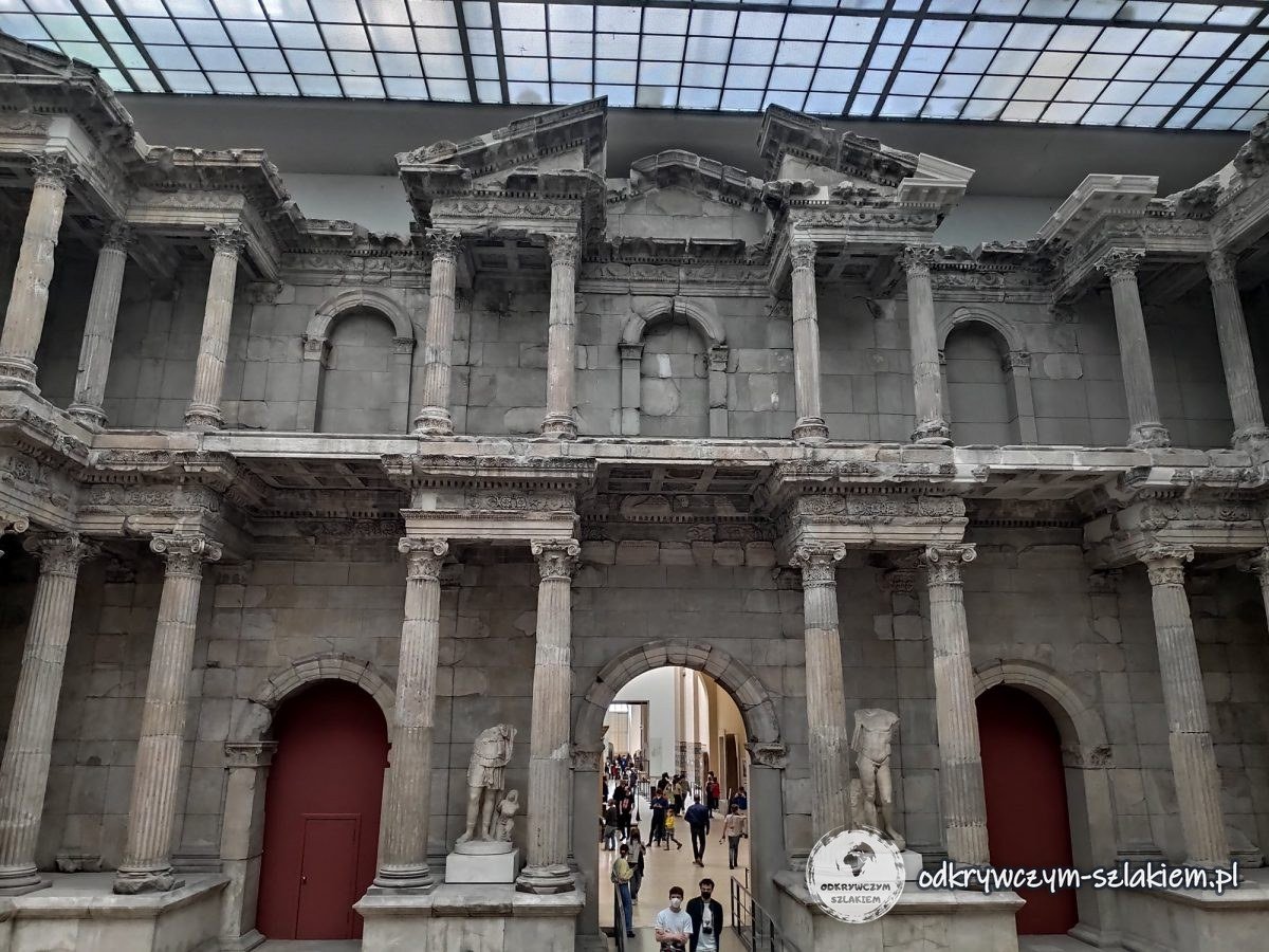Rzymska Brama Targowa z Miletu w Pergamonmuseum