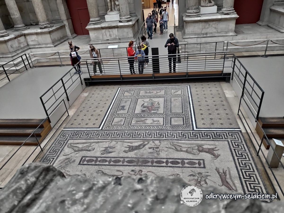 Rzymska mozaika podłogowa z Miletu w Pergamonmuseum