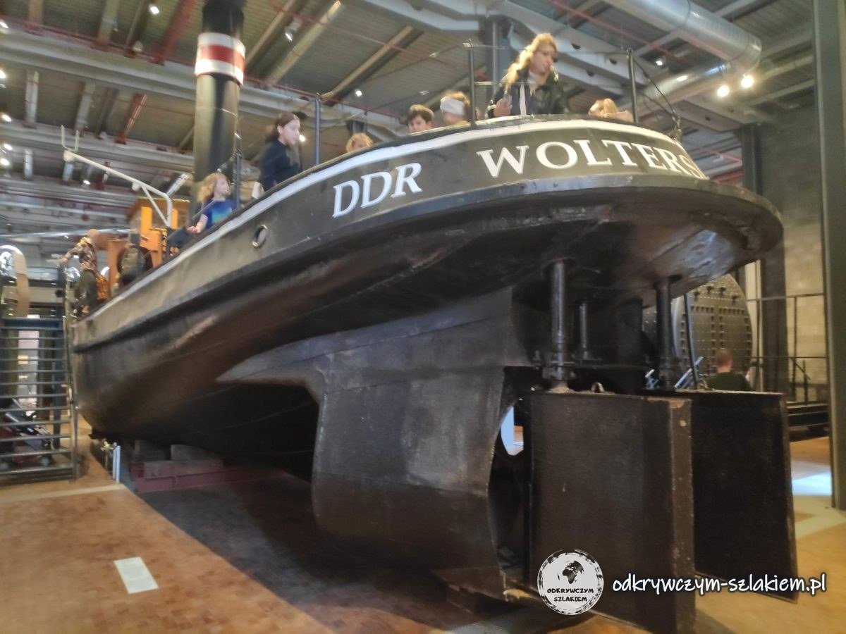 Holownik w dziale żeglugi Niemieckiego Muzeum Techniki