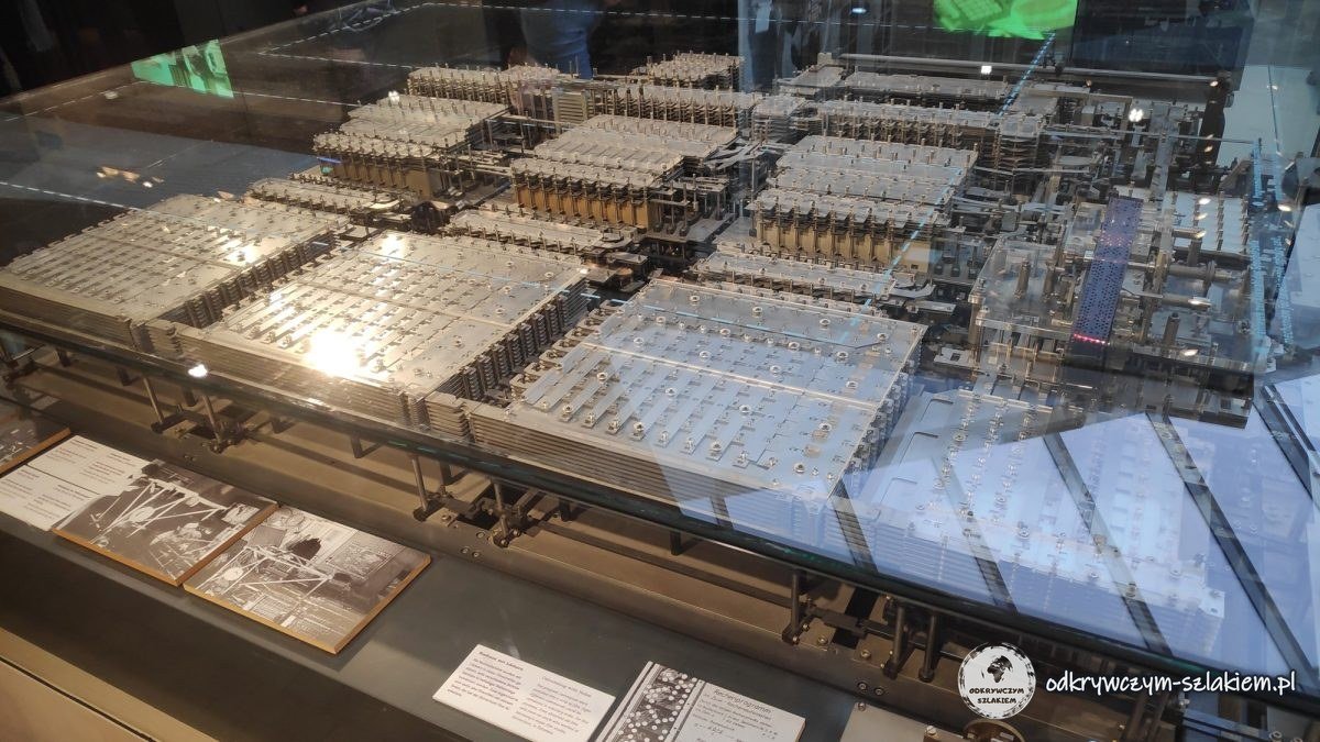Replika komputera Z1 Konrada Zusego w Muzeum Techniki