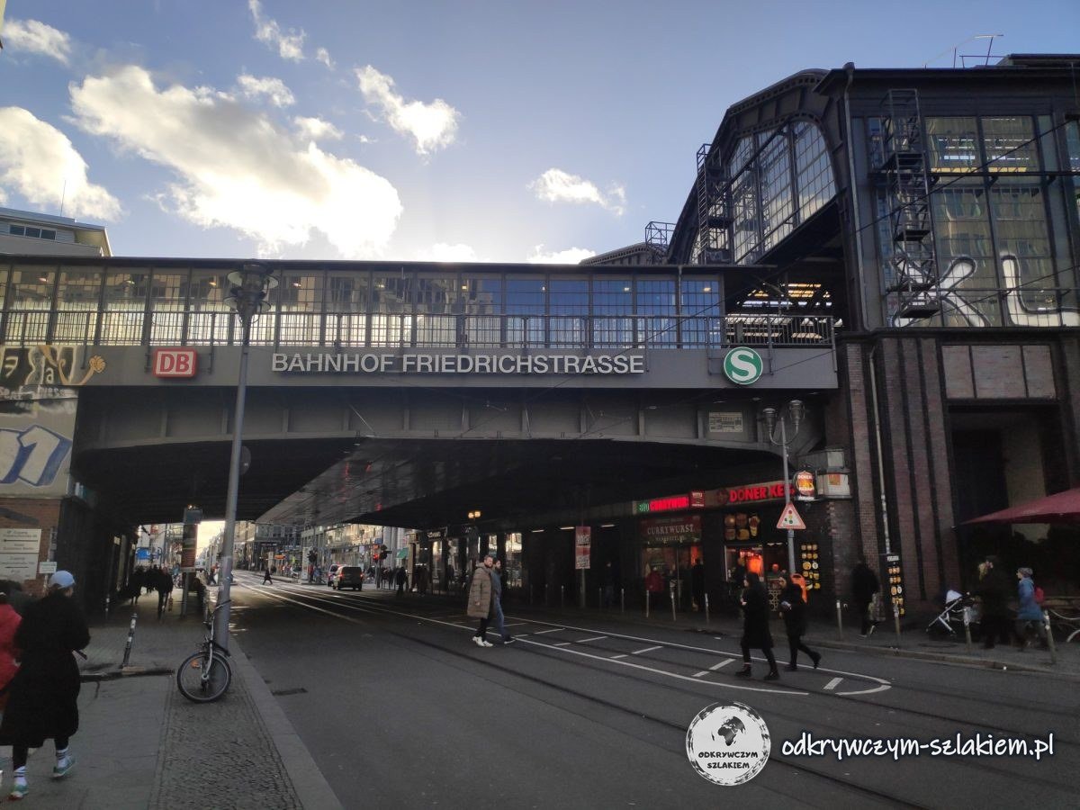 Dworzec Friedrichstraße w Berlinie