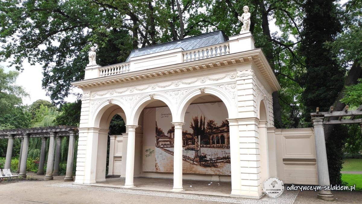 Pawilon w Bürgerpark Pankow