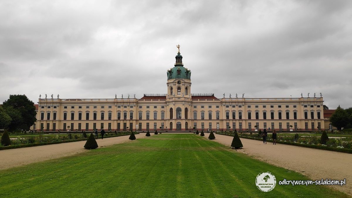 Pałac Charlottenburg od strony ogrodu