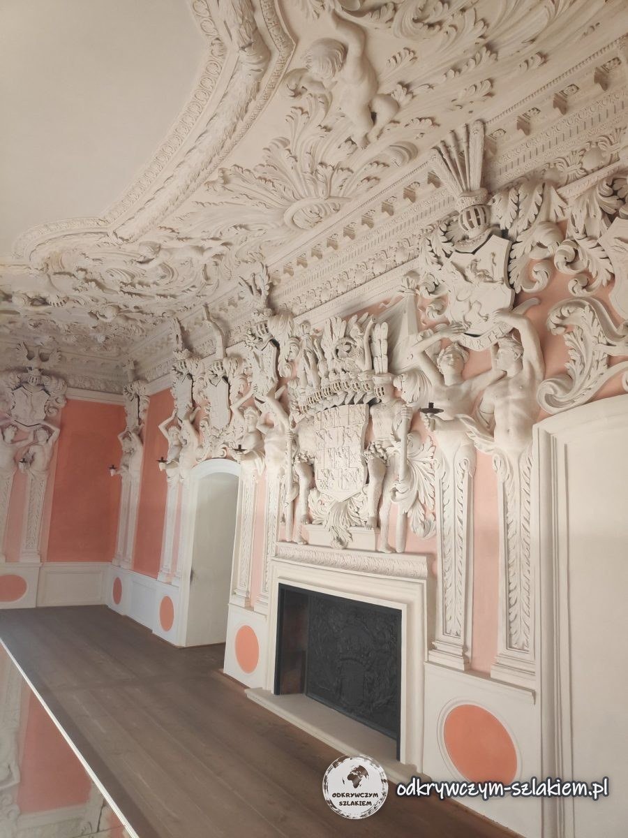 Sala ze sztukateriami w Zamku Köpenick