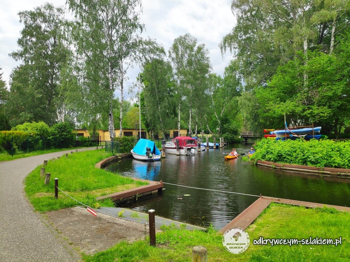 Przystań nad Hawelą w Hennigsdorf