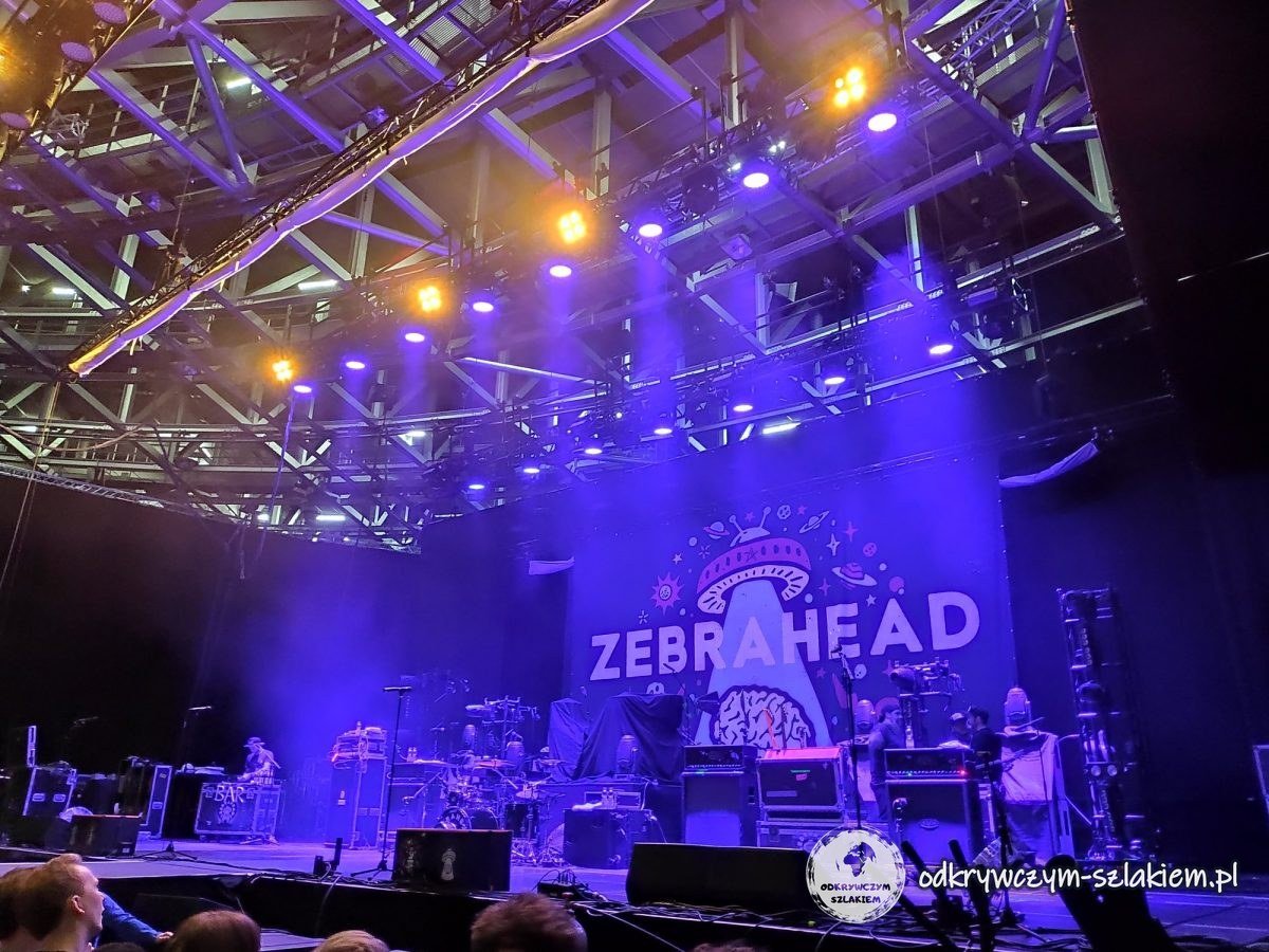 Scena przed koncertem Zebrahead i Sum 41 w Velodromie w Berlinie