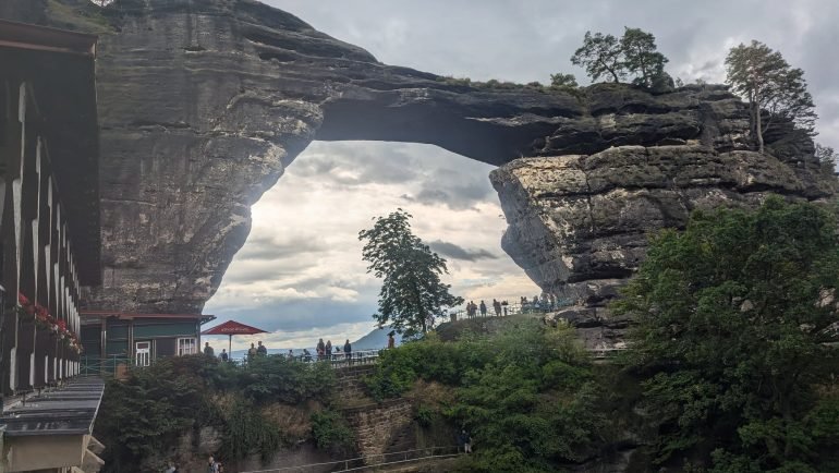 Brama Pravčicka – największa naturalna brama skalna w Europie, w Czeskiej Szwajcarii