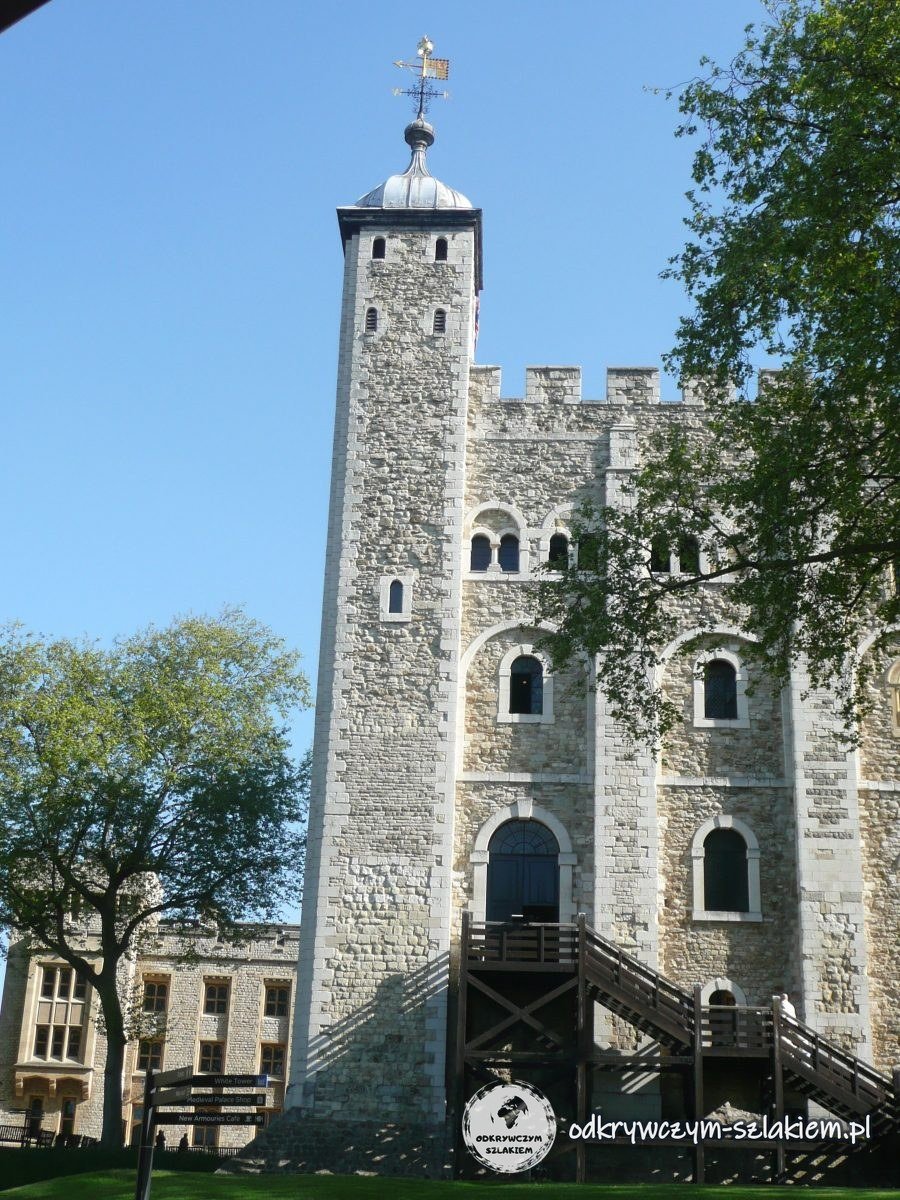 Biała Wieża – najstarsza część Tower of London