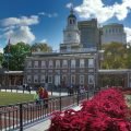 Independence Hall w Filadelfii – tu podpisano Deklarację Niepodległości i Konstytucję Stanów Zjednoczonych