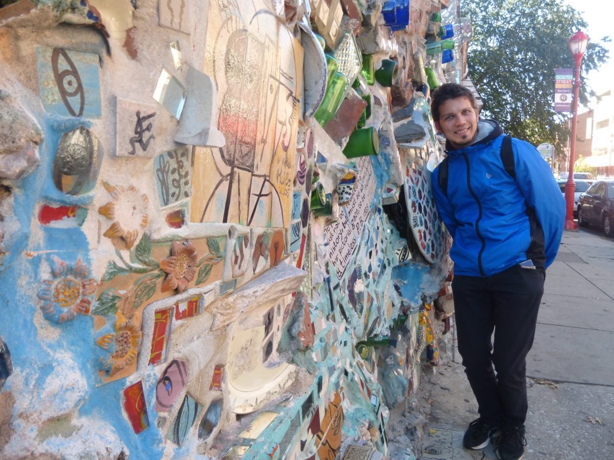 Mozaiki Isaiaha Zagara w Philadelphia's Magic Gardens