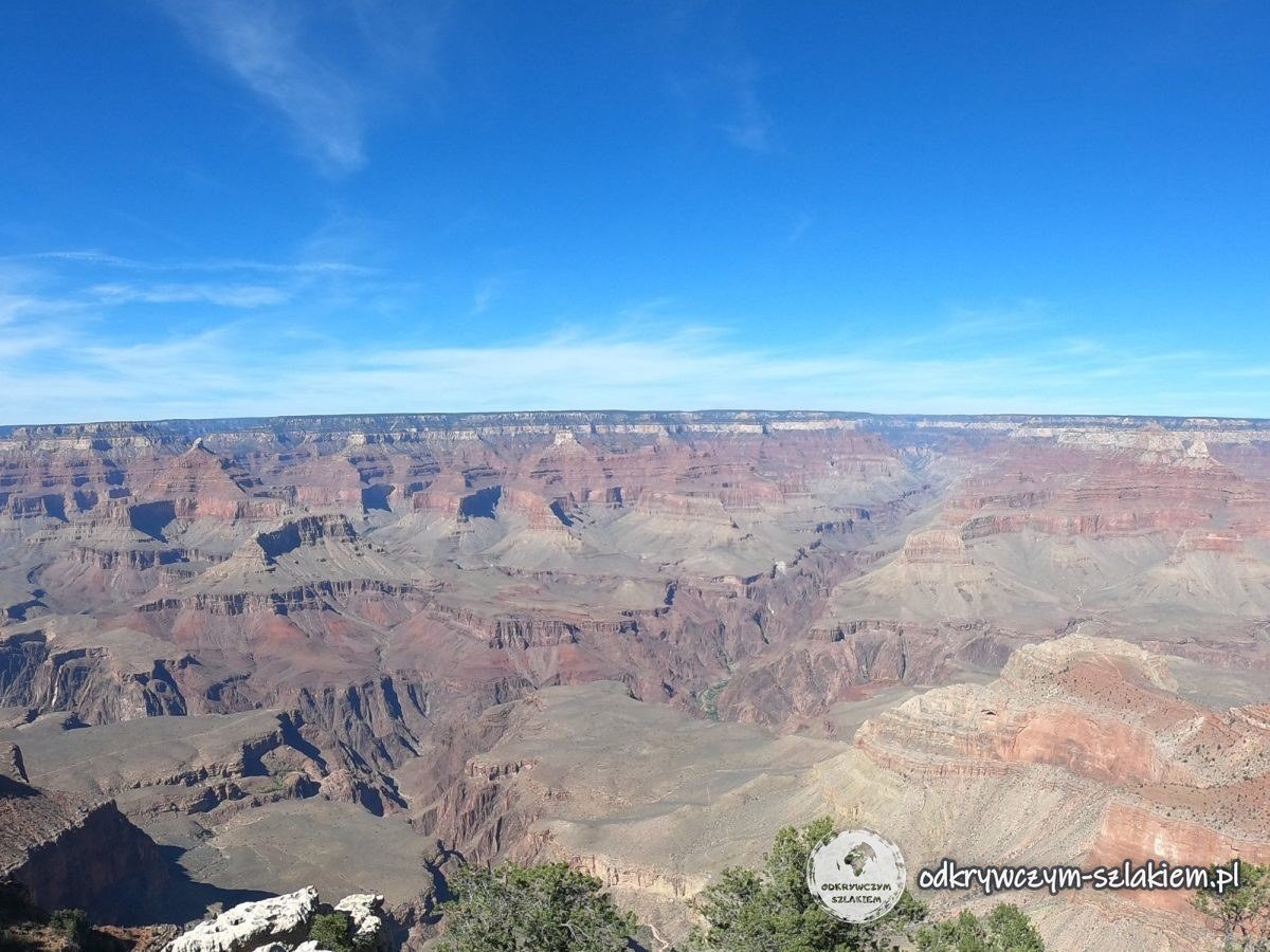 Panorama Wielkiego Kanionu z South Rim