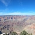 Panorama Wielkiego Kanionu z punktu widokowego na South Rim