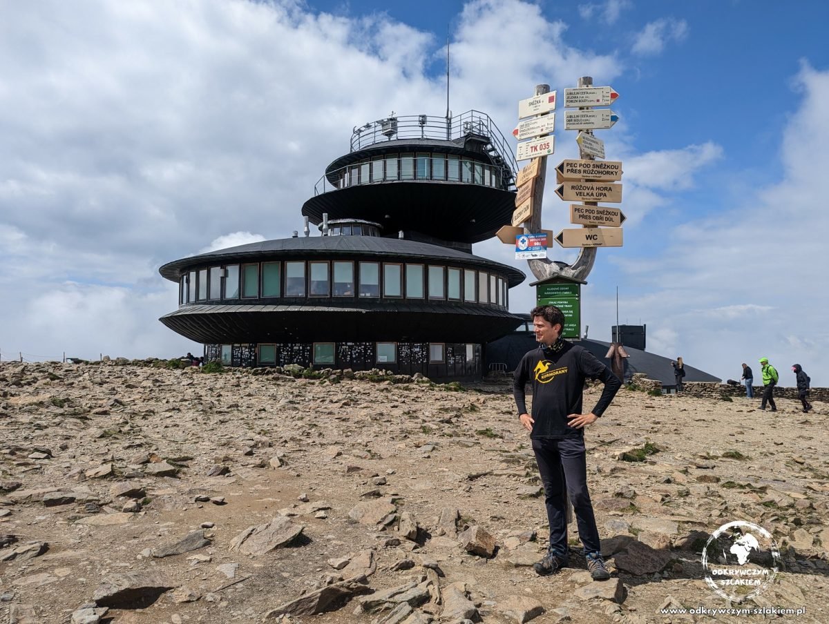 Obserwatorium meteorologiczne na szczycie Śnieżki (1603 m)