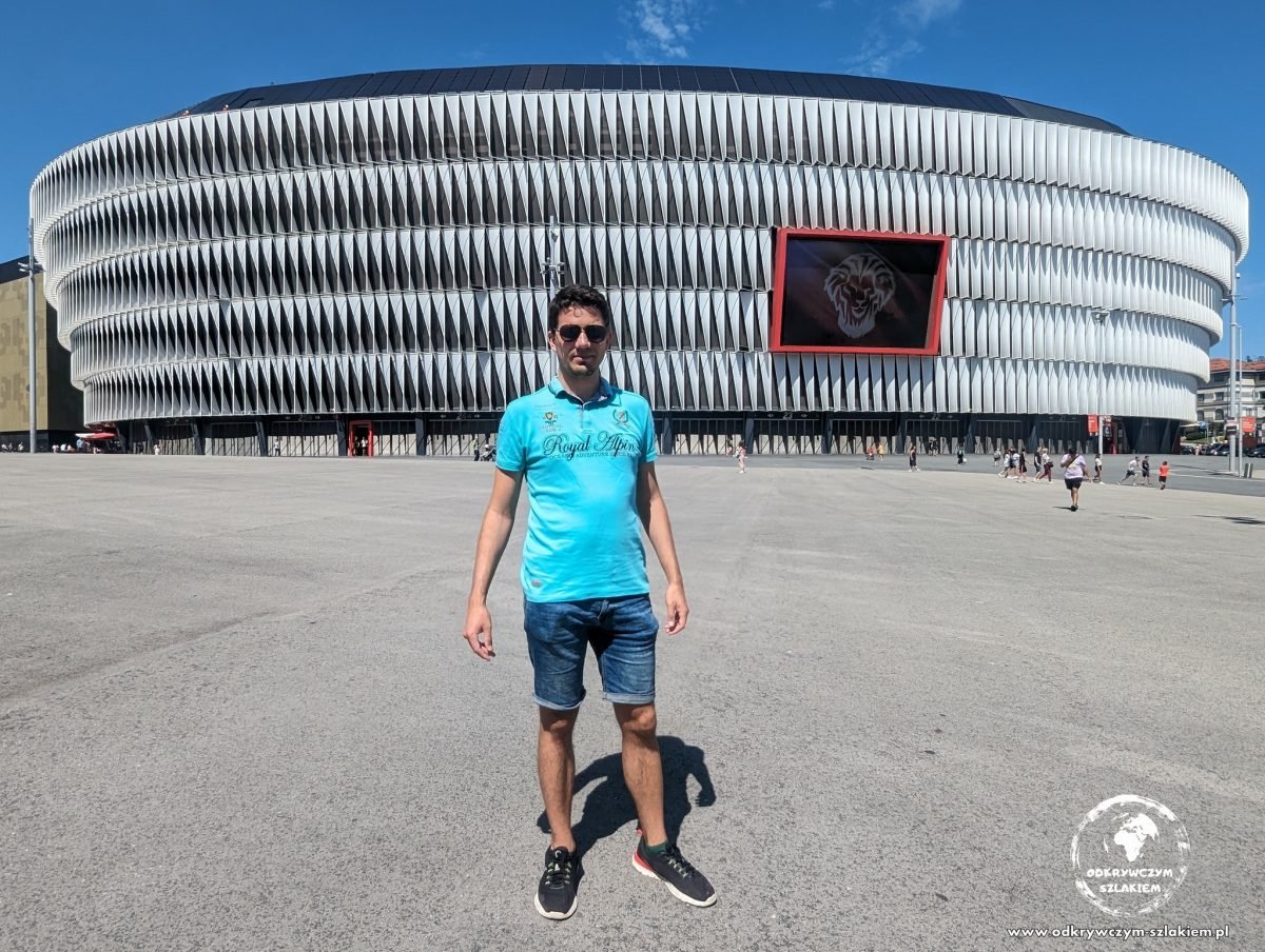 Stadion San Mamés w Bilbao, na którym gra Athletic Bilbao