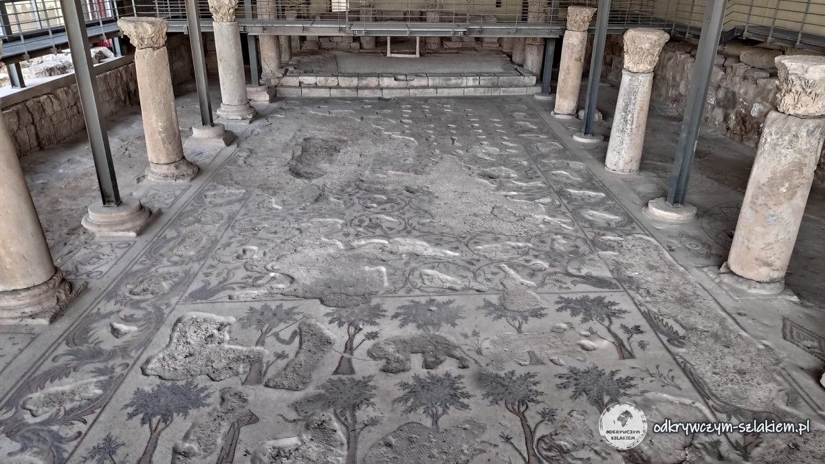 Bizantyjskie mozaiki w Madaba Archaeological Park