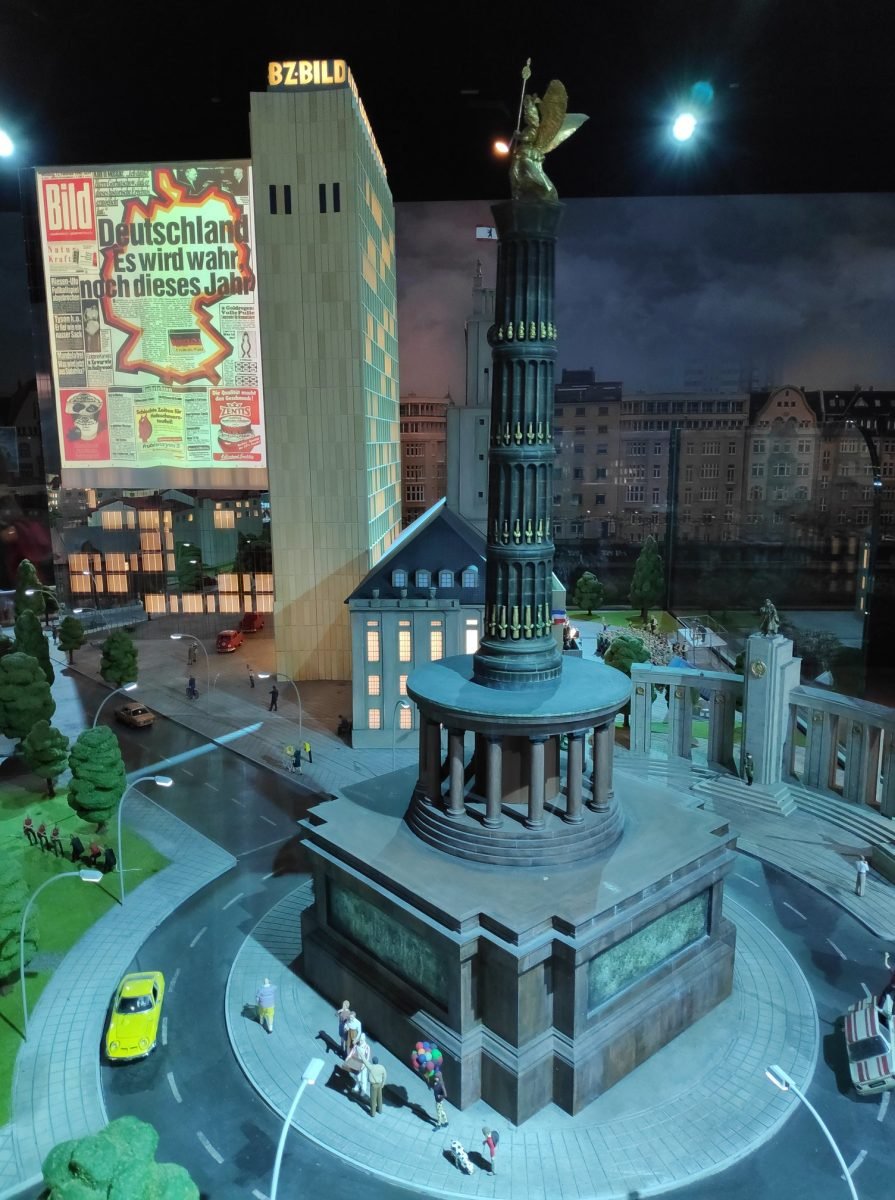 Kolumna Zwycięstwa (Siegessäule) na makiecie Little BIG City