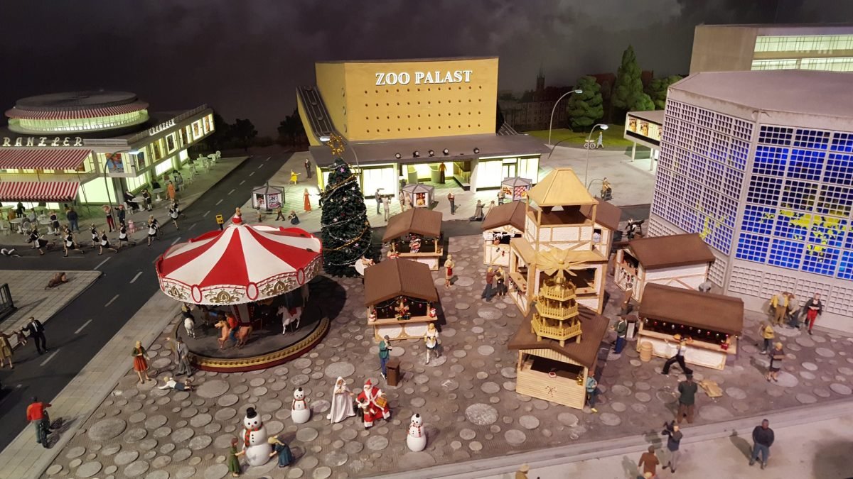 Okolice dworca Zoologischer Garten na makiecie Little BIG City