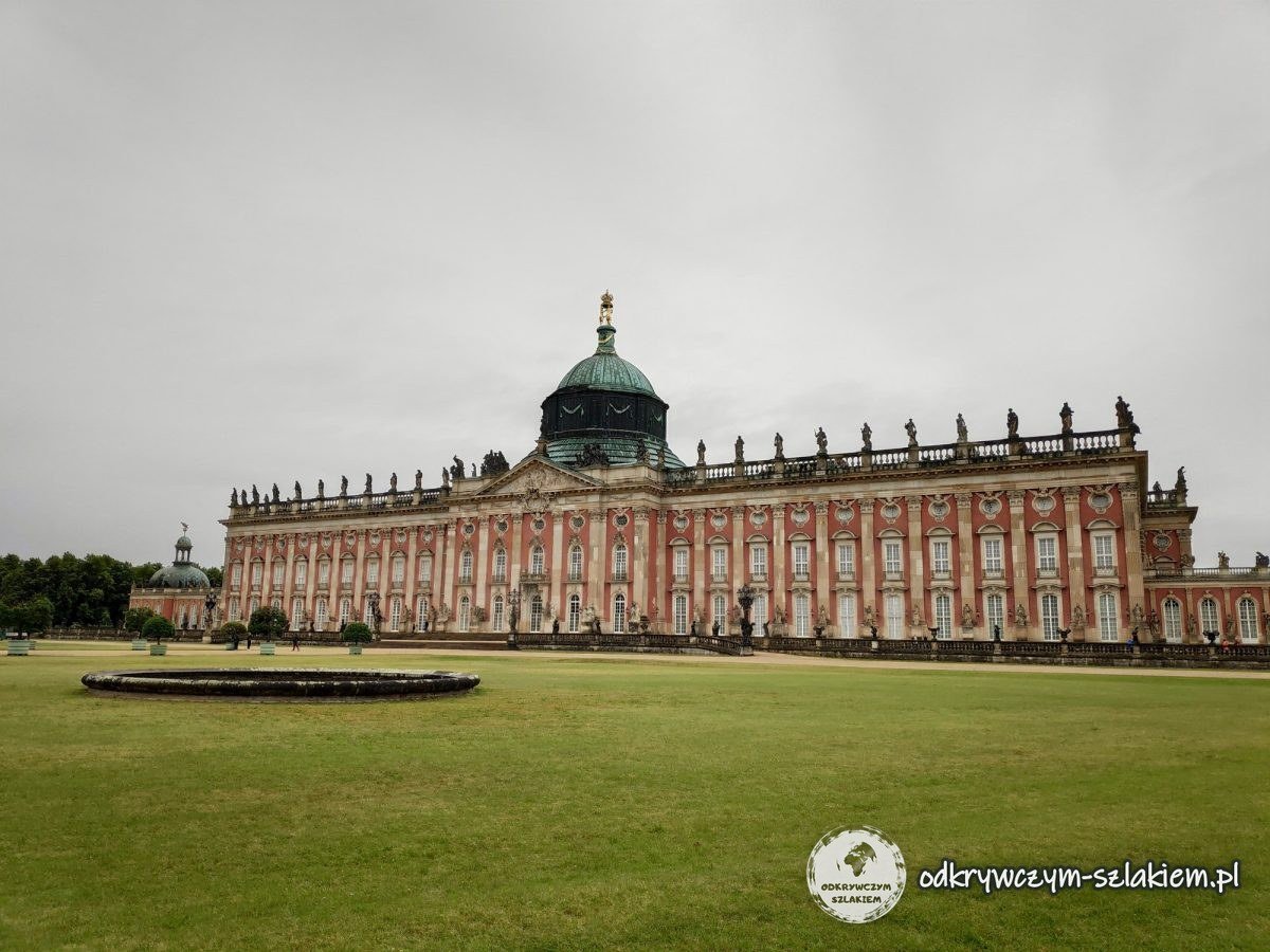 Nowy Pałac (Neues Palais) w parku Sanssouci