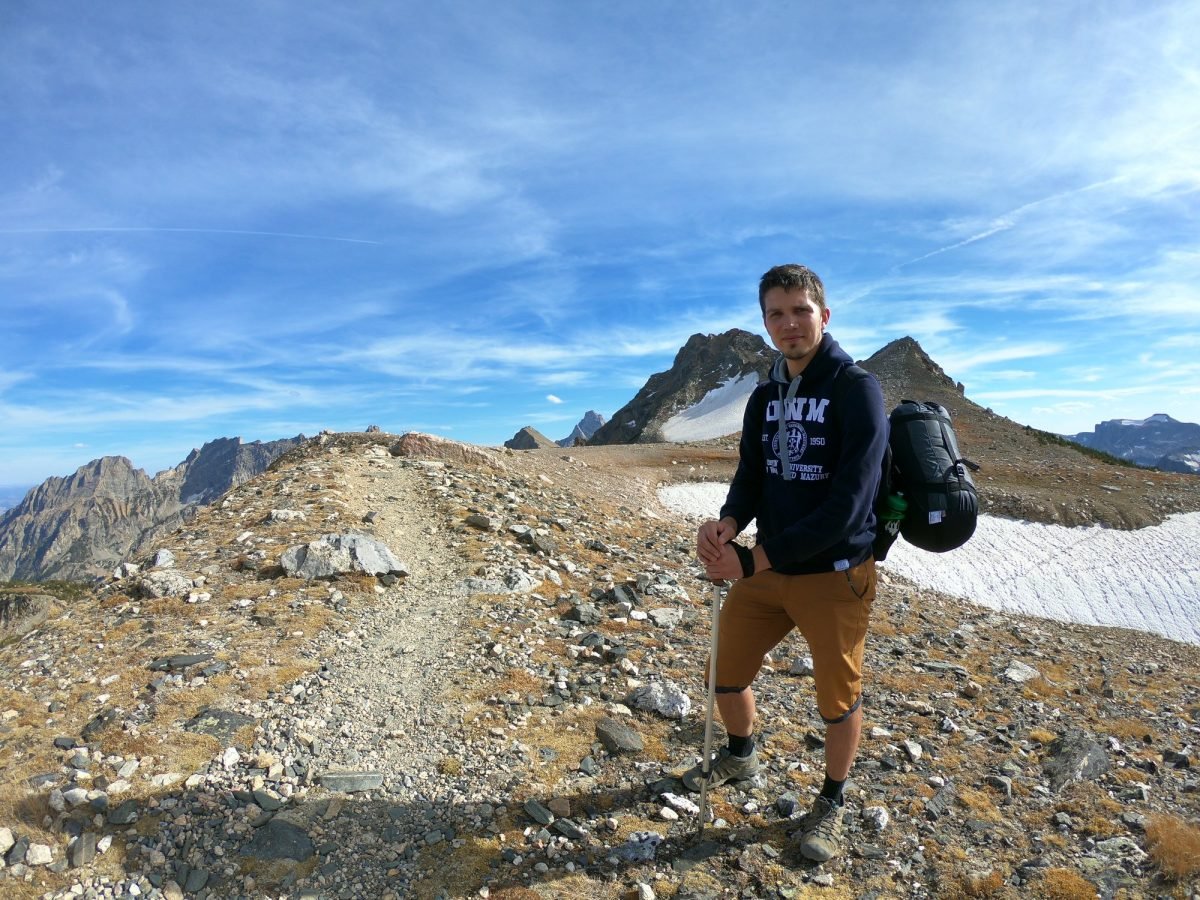 Pod przełęczą Paintbrush Divide