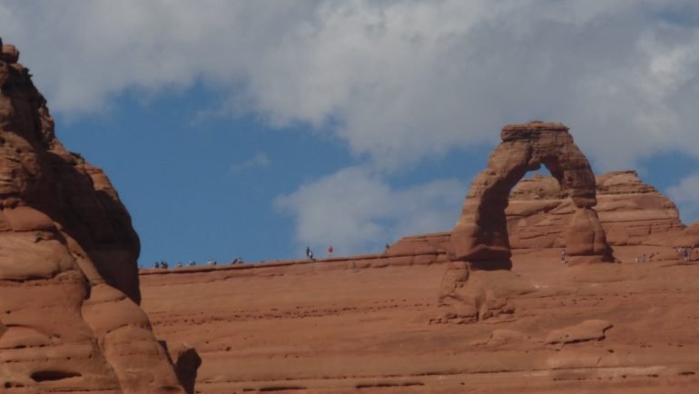 Delicate Arch – najsłynniejszy łuk skalny Parku Narodowego Arches w Utah