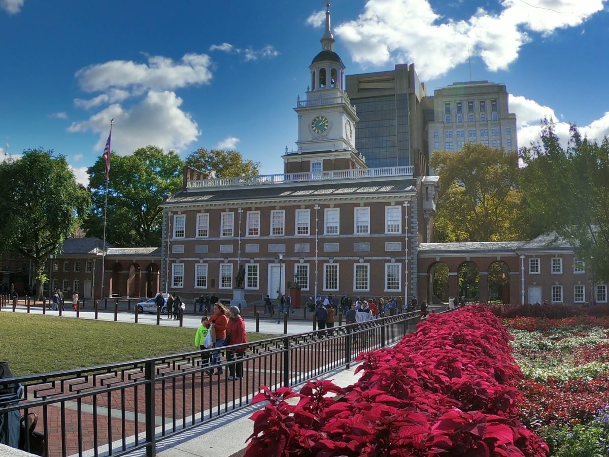 Independence Hall w Filadelfii – tu podpisano Deklarację Niepodległości i Konstytucję USA
