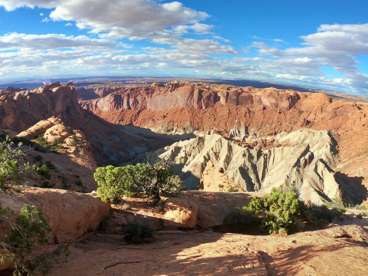 Krater Upheaval Dome w Parku Narodowym Canyonlands