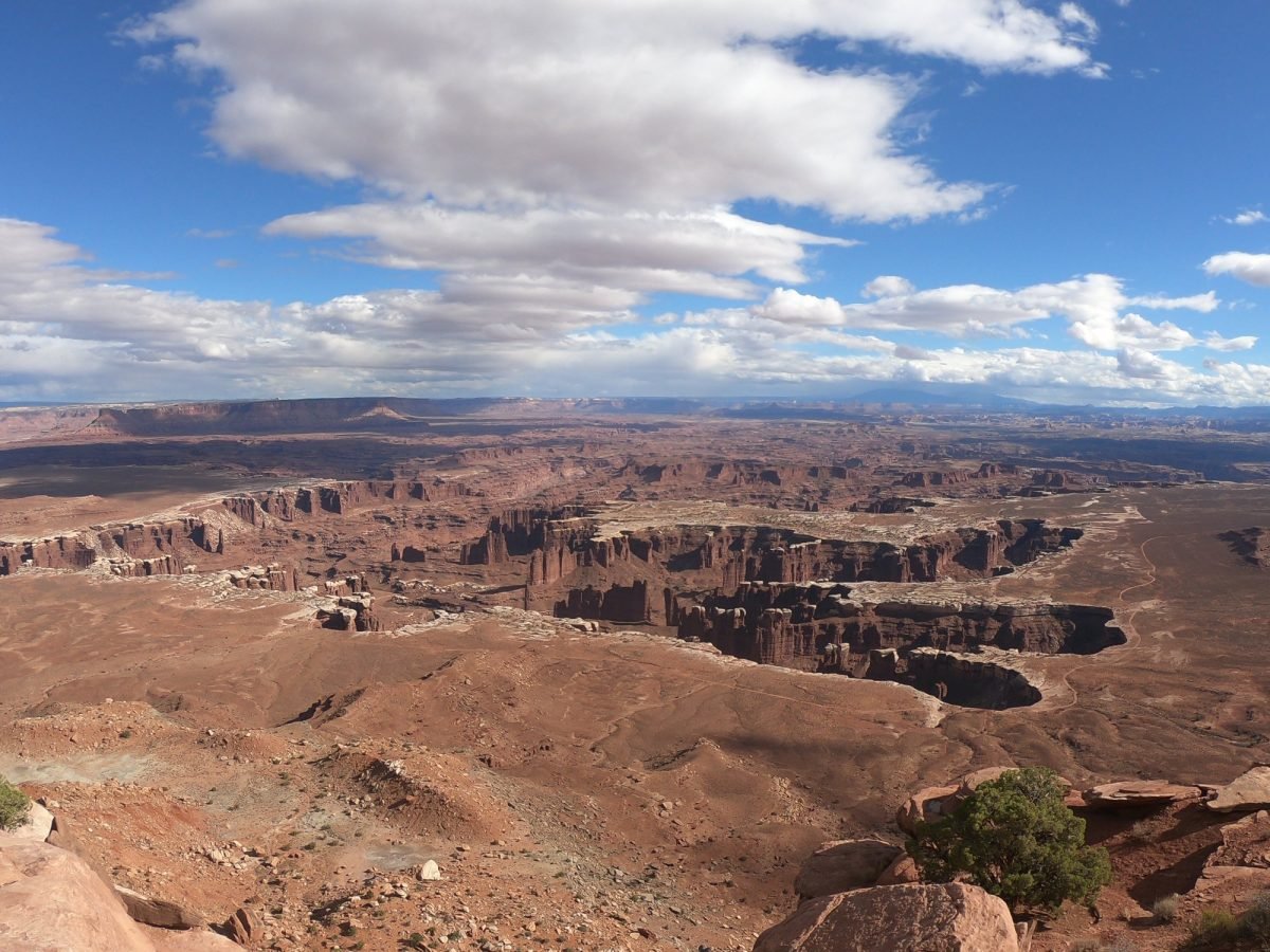 Panorama kanionów w Parku Narodowym Canyonlands