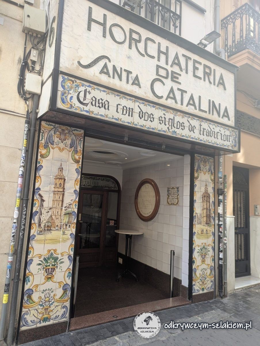 Horchatería de Santa Catalina w Walencji