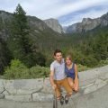 Tunnel View – widok na dolinę Yosemite, El Capitan i Half Dome