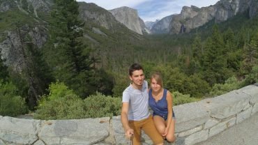 Tunnel View – widok na dolinę Yosemite, El Capitan i Half Dome