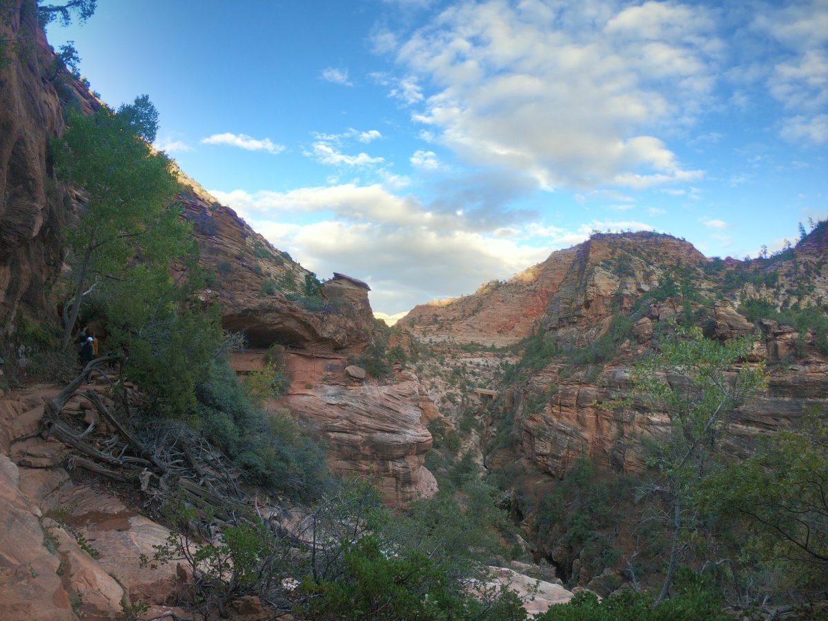 Szlak Canyon Overlook w Parku Narodowym Zion